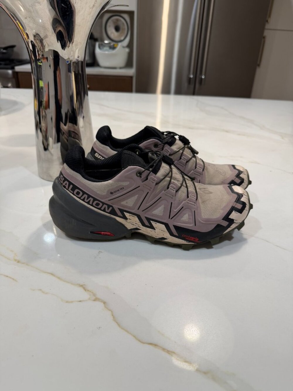 Salomon Speedcross 6 GTX Trail Running Shoes – Pink/Mauve, Women's US 7.5 / EU 3
